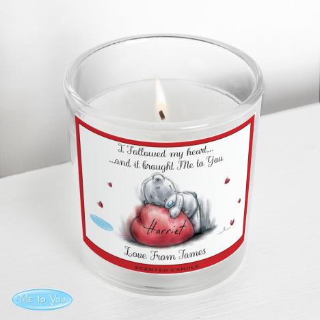 Personalised Me to You Bear Heart Scented Jar Candle Extra Image 3